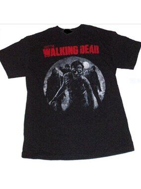 Men's Walking Dead Black Tee, size Medium